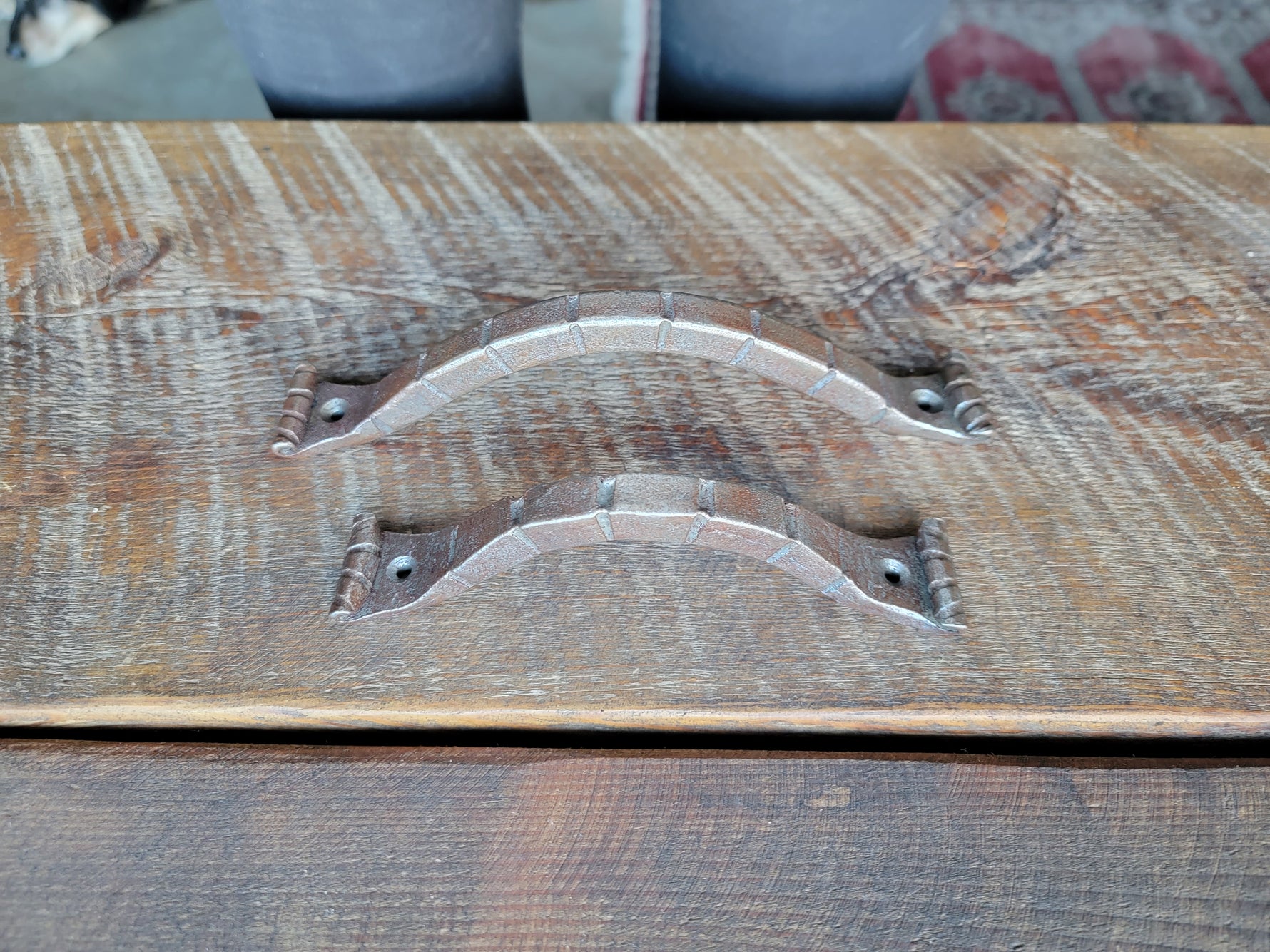 Federal Iron Cabinet Handle