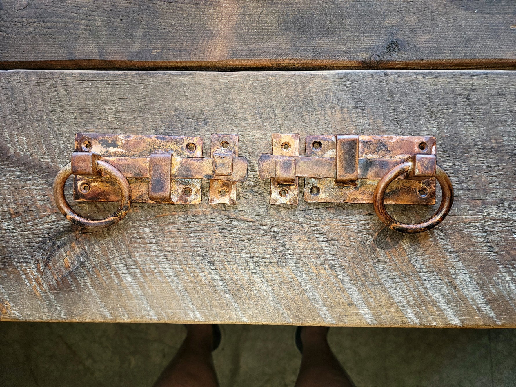 Plain Straight Iron Latch