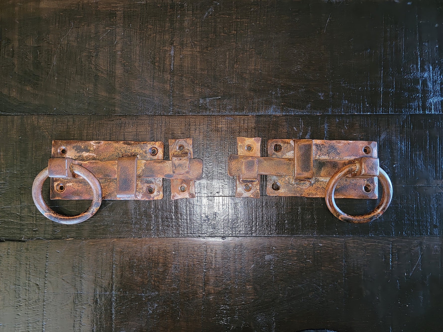 Plain Straight Iron Latch