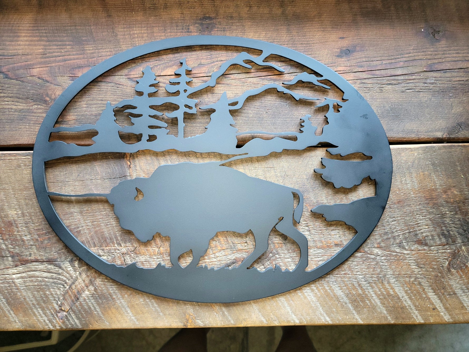 Bison Cut Out