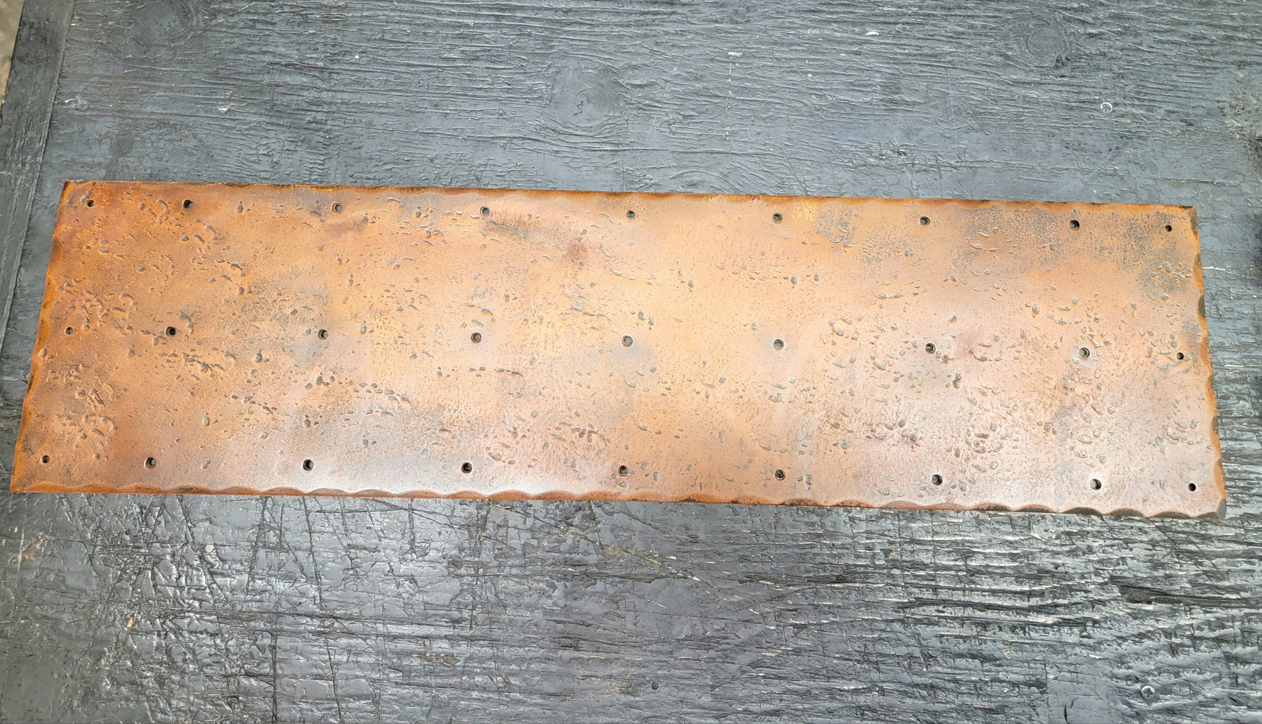 Plain Straight Iron Kick Plate