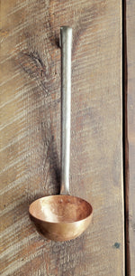 Pure Copper Soup Ladle with Steel Handle Ladles Kitchen Accessories