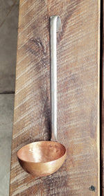 Pure Copper Soup Ladle with Steel Handle Ladles Kitchen Accessories
