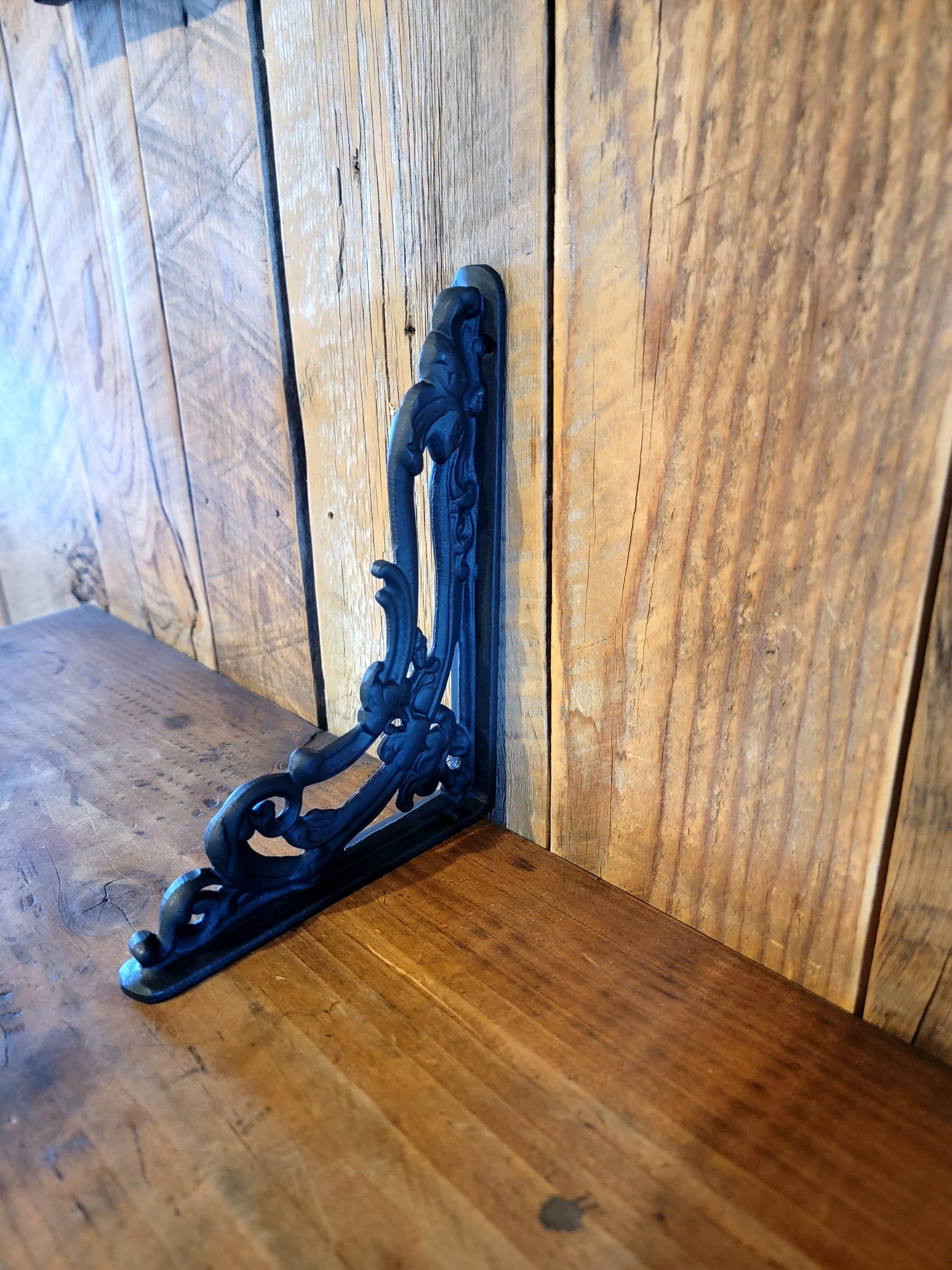 Romantic Iron Corbel / Iron Shelf Bracket Brackets & Reinforcement Braces Corbels