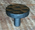 Round Hammered Modern Cabinet Knob