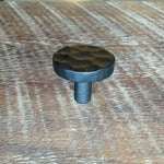 Round Hammered Modern Cabinet Knob