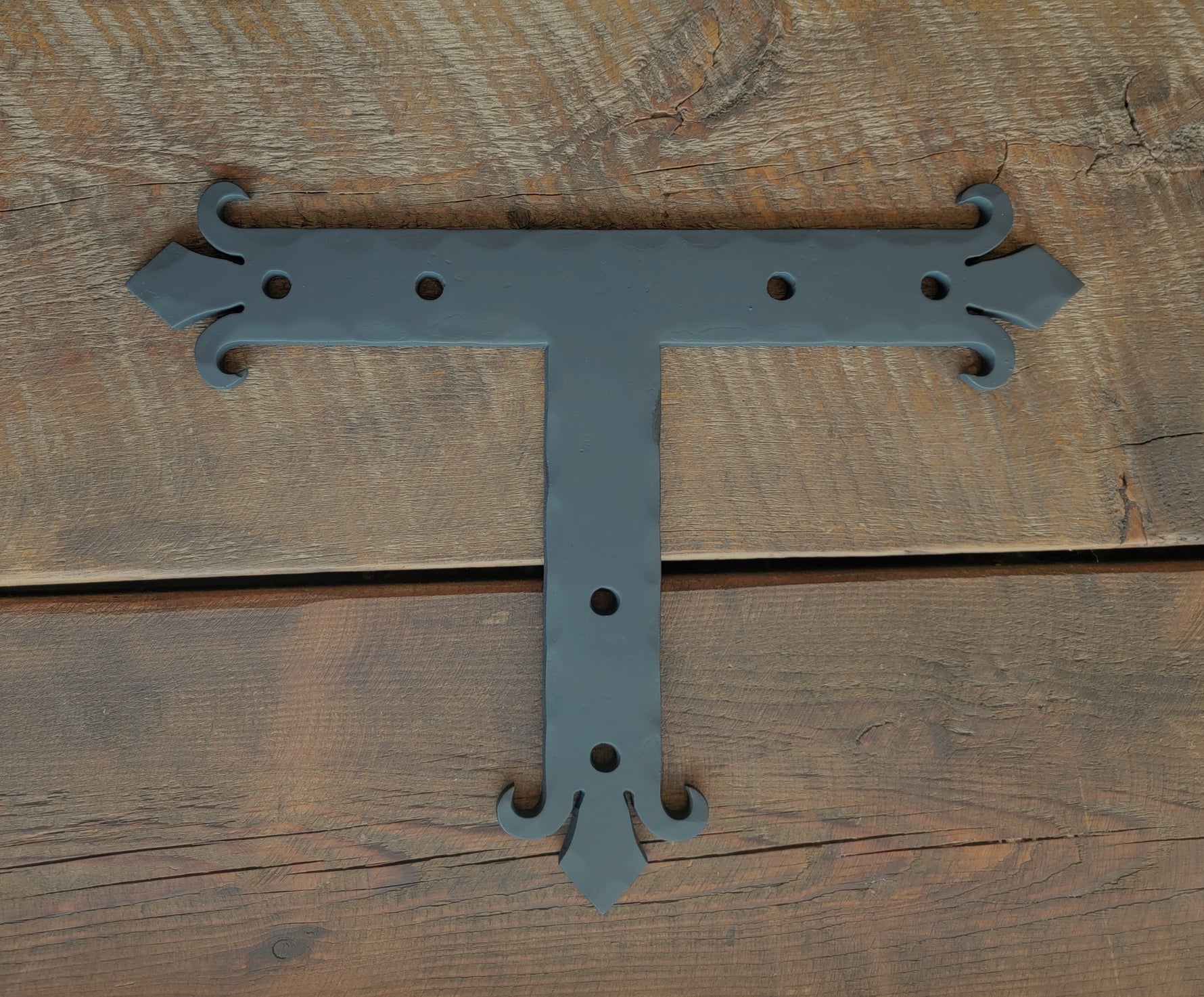 Authentic 15th Century Iron T Face Plate