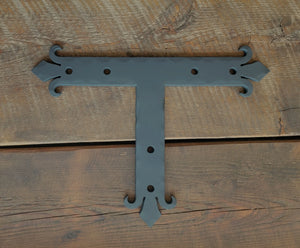 Authentic 15th Century Iron T Face Plate - Old West Iron