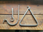 Hand Forged Iron Dinner Triangle