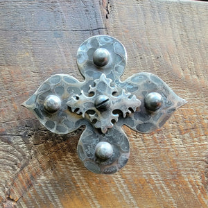 Mediteranean Iron Rosette - Old West Iron