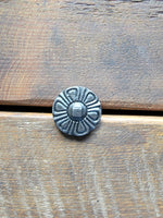 1 1/8" Round Embossed Iron Nail