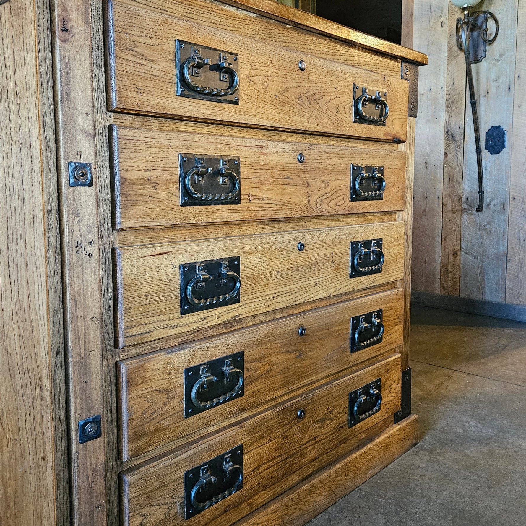 Rustic Iron Drawer Pull