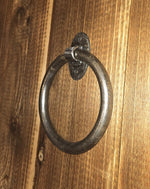 Hammered Iron Bath Hardware - Oval Backplates Bathroom Accessory Sets Bathroom Set