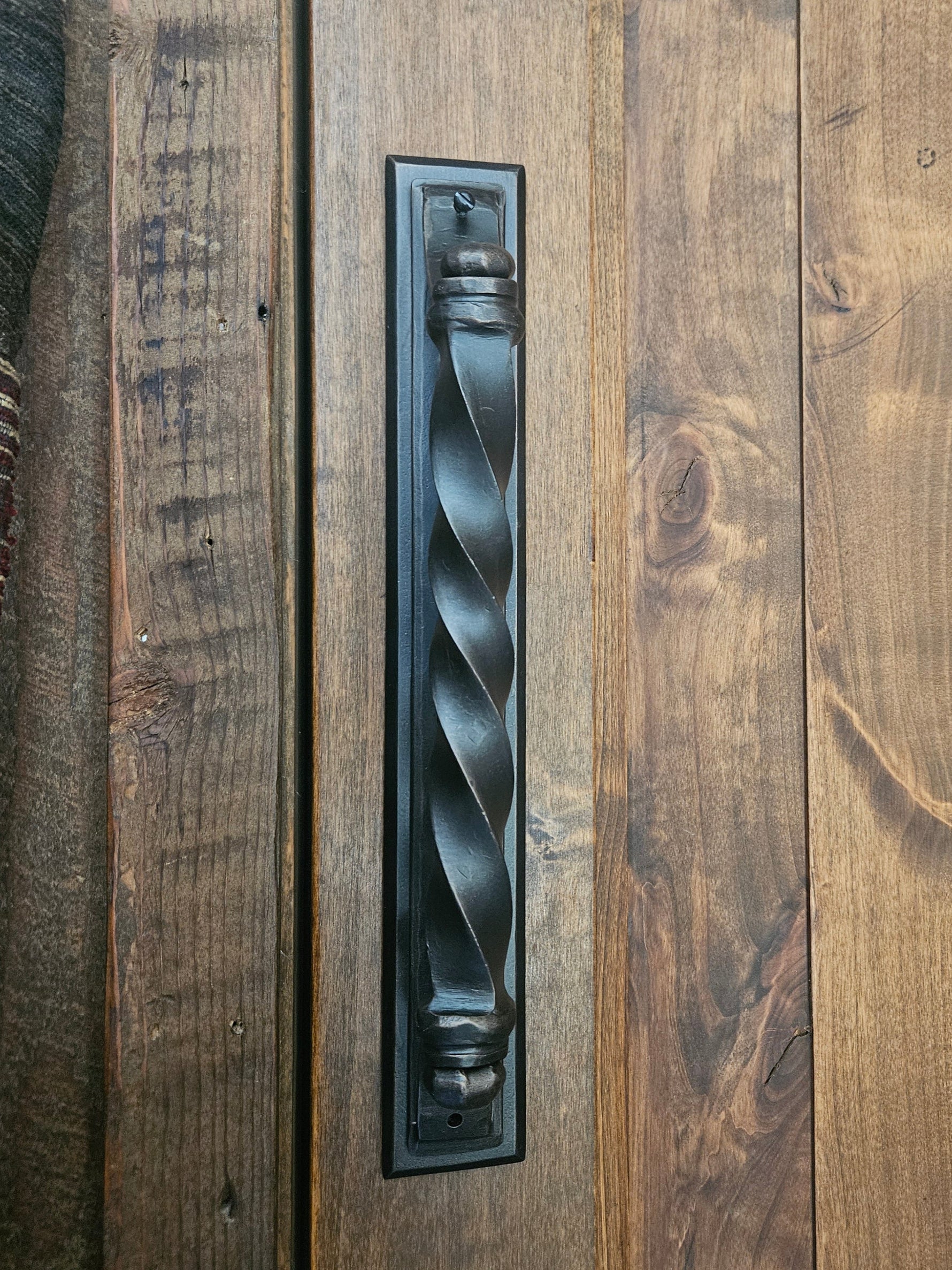 Poignée de porte en fer mauresque