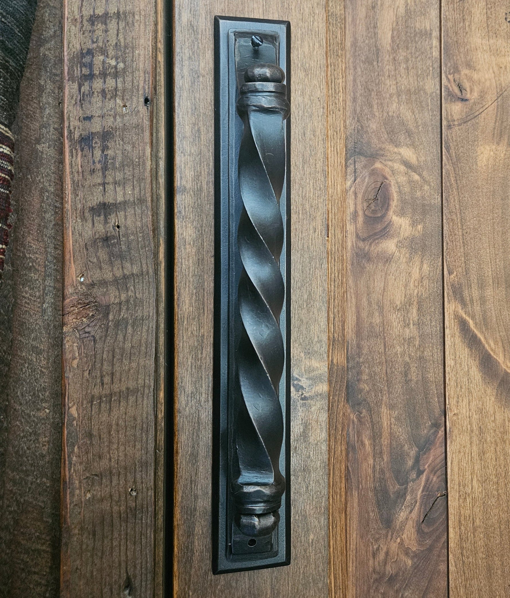 Poignée de porte en fer mauresque