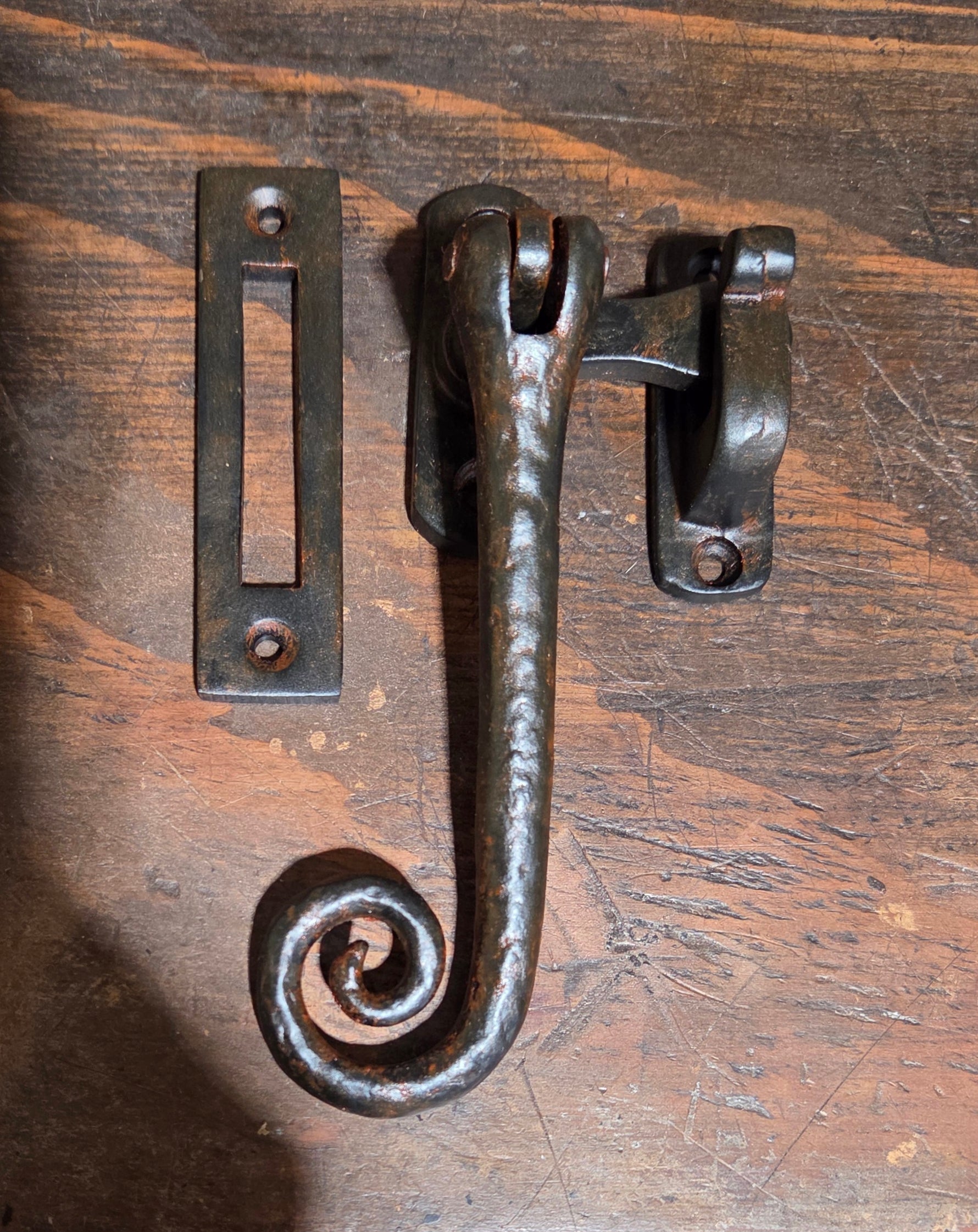 Greek Ionic Scrolled Latch