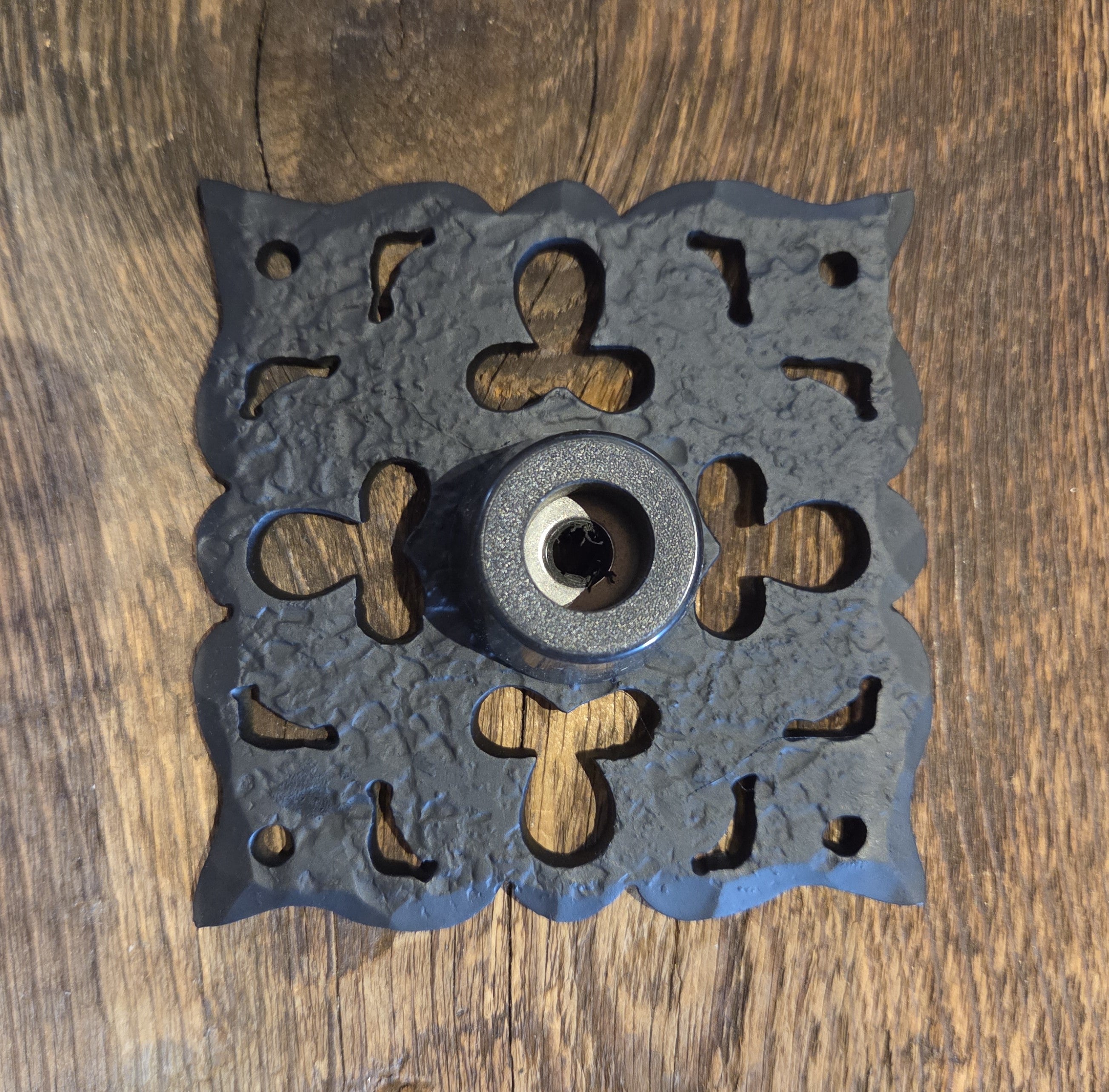 Shabby Chic Square Iron Doorstop