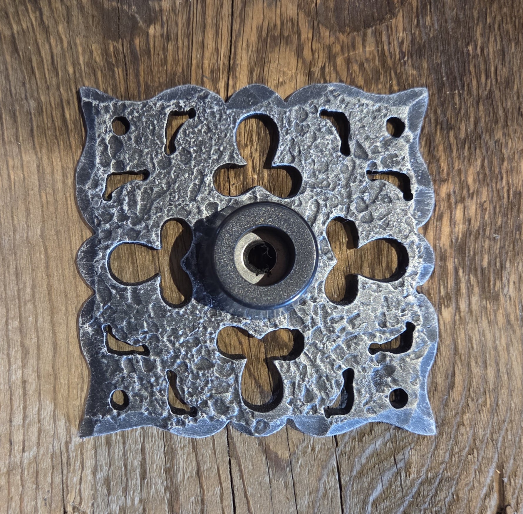 Shabby Chic Square Iron Doorstop