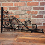 Wrought Iron Sign Holder