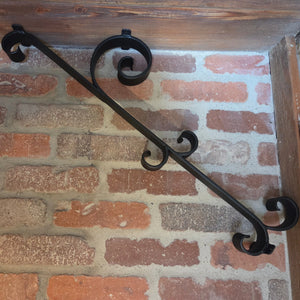 Wrought Iron Awning Bracket - Old West Iron