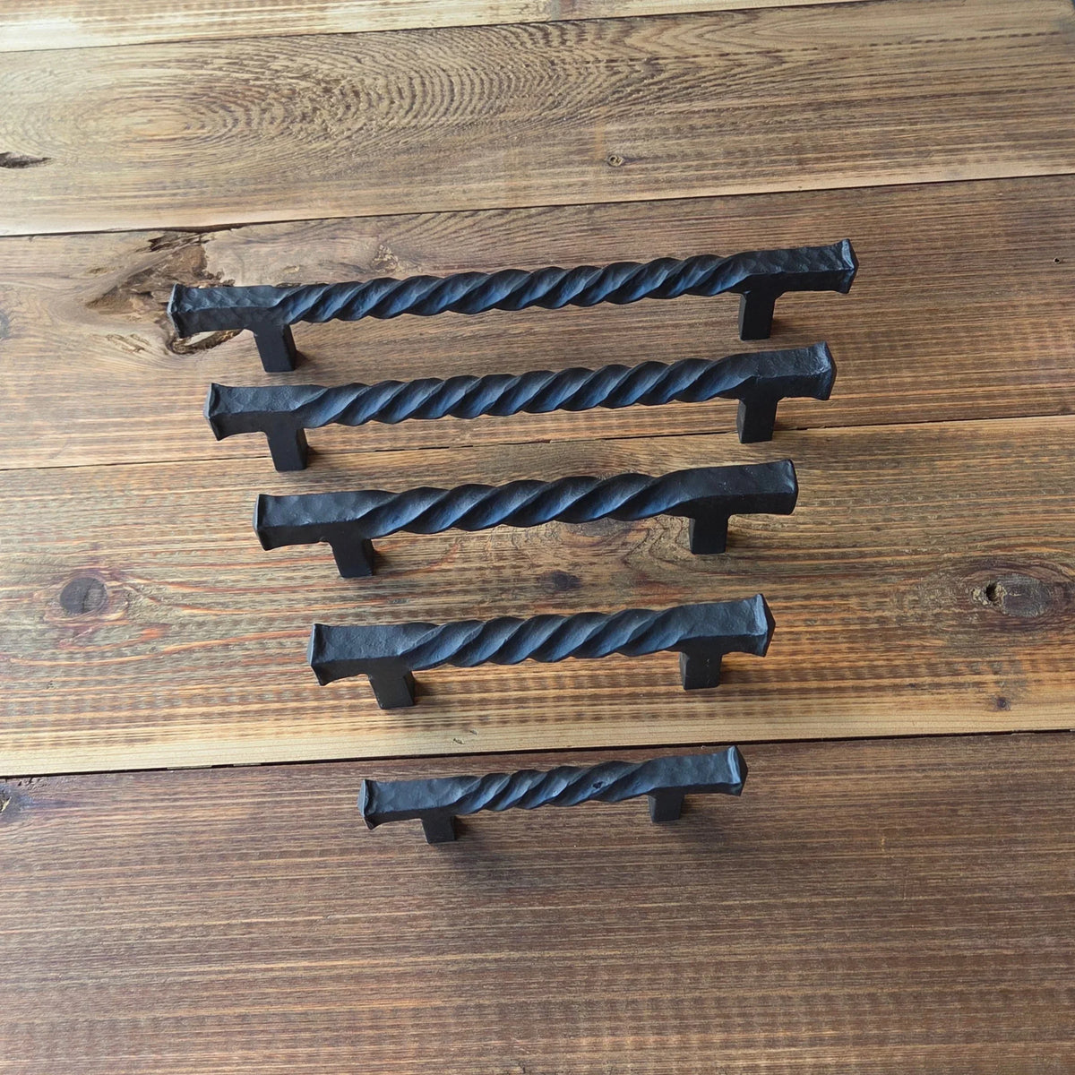 Rustic Iron Cabinet Handle - Old West Iron