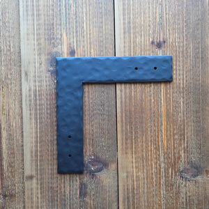 PLAIN STRAIGHT IRON "L" Plate - Old West Iron