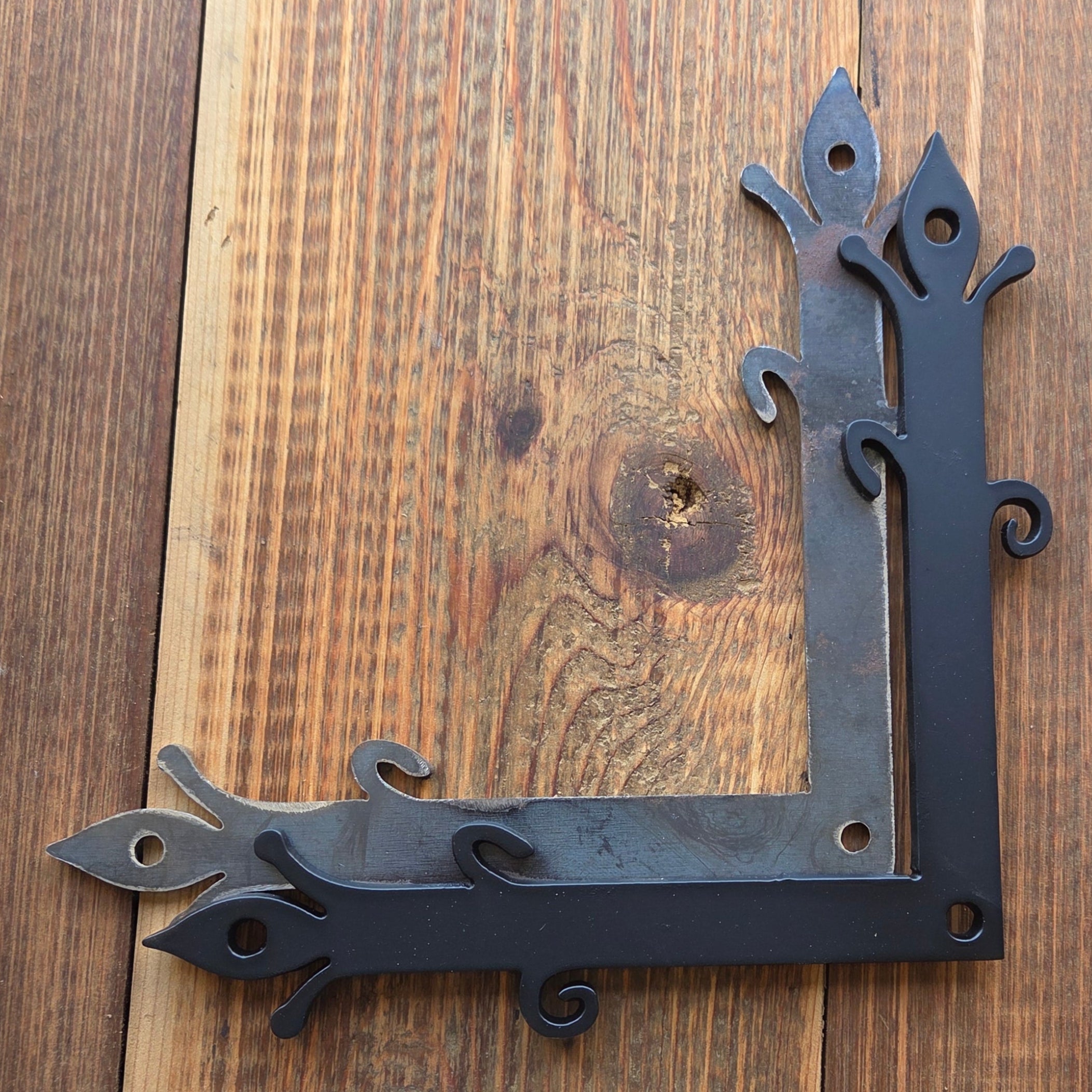 In Stock Old English Castle Iron "L" Plate