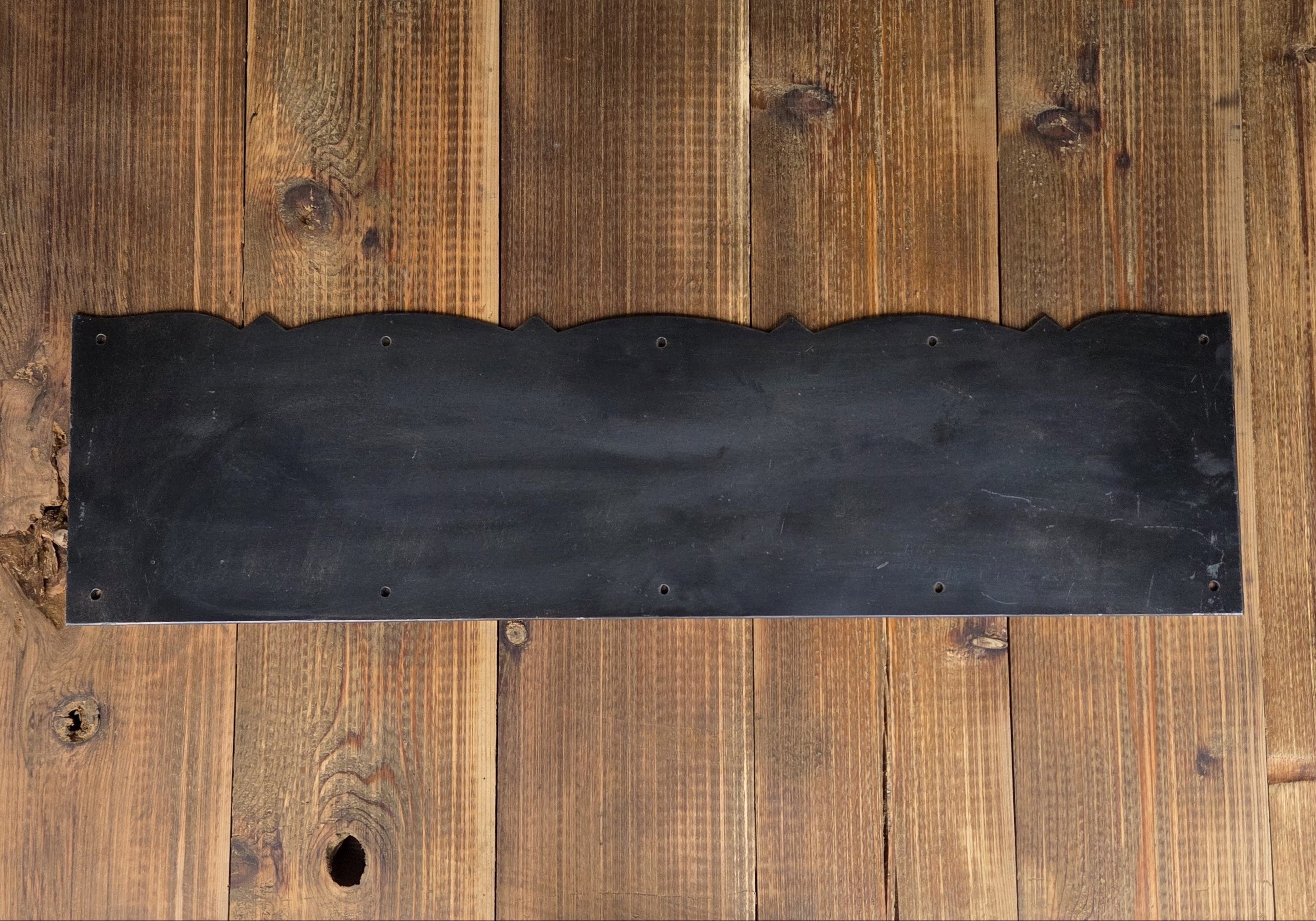 Tudor Revival Iron Kick Plate