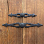 Minimalist Fleur De Lis Dresser Drawer Pulls
