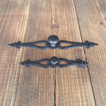 Minimalist Fleur De Lis Dresser Drawer Pulls
