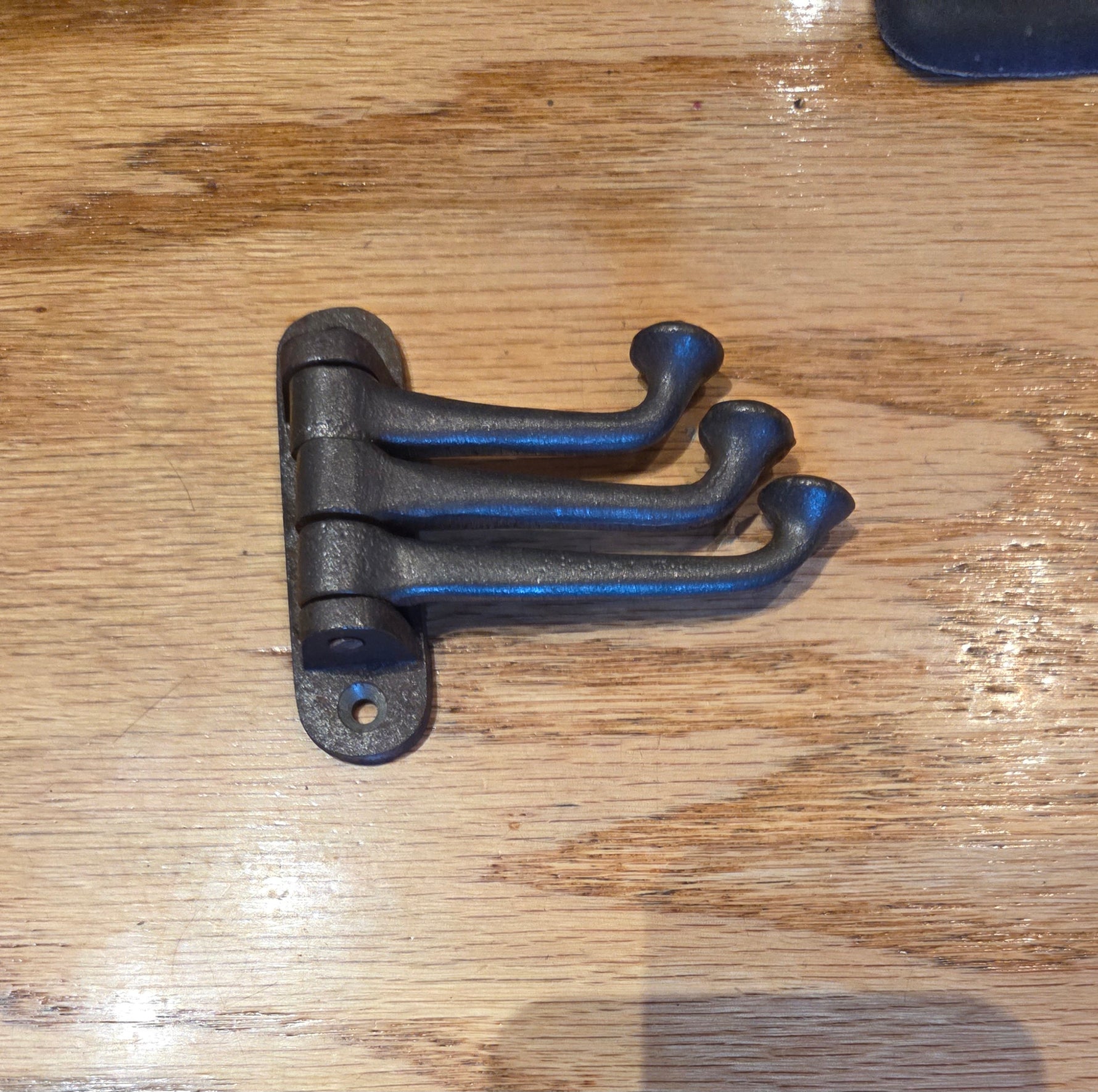 Hand Forged 3 Arm Iron Swivel Hook