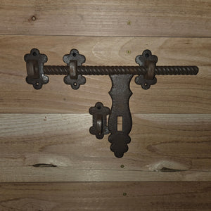 Mediterranean Iron Latch - Old West Iron