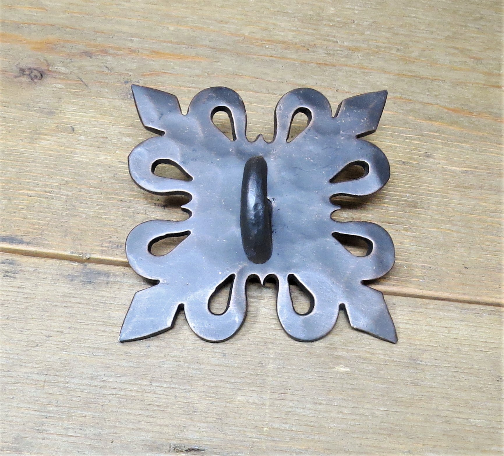 Spanish Mission D Ring Anchor Plate Brackets & Reinforcement Braces Turnbuckle