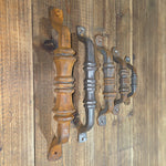Tudor Revival Iron Cabinet Handle