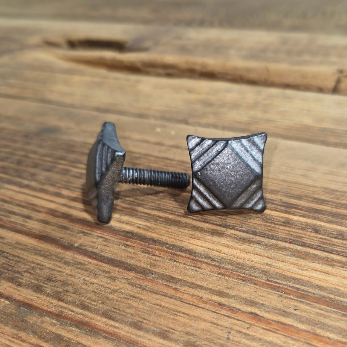 Ornate Tapered Square Head Bolt 1/4" dia. x 1" length