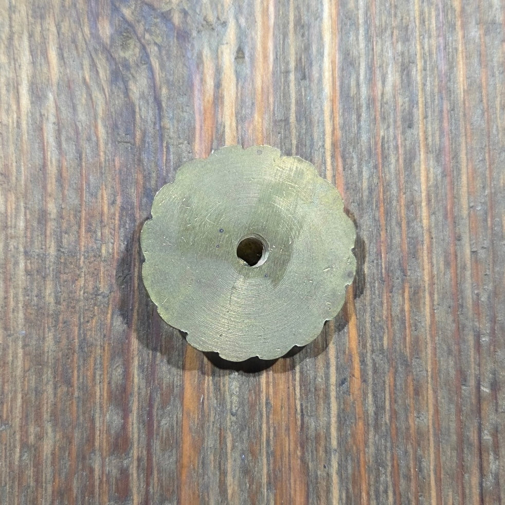 Sunburst Brass Rosette - 1 1/2