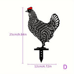 Pastoral Hen Yard Stakes