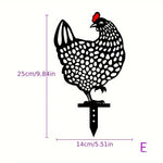 Pastoral Hen Yard Stakes