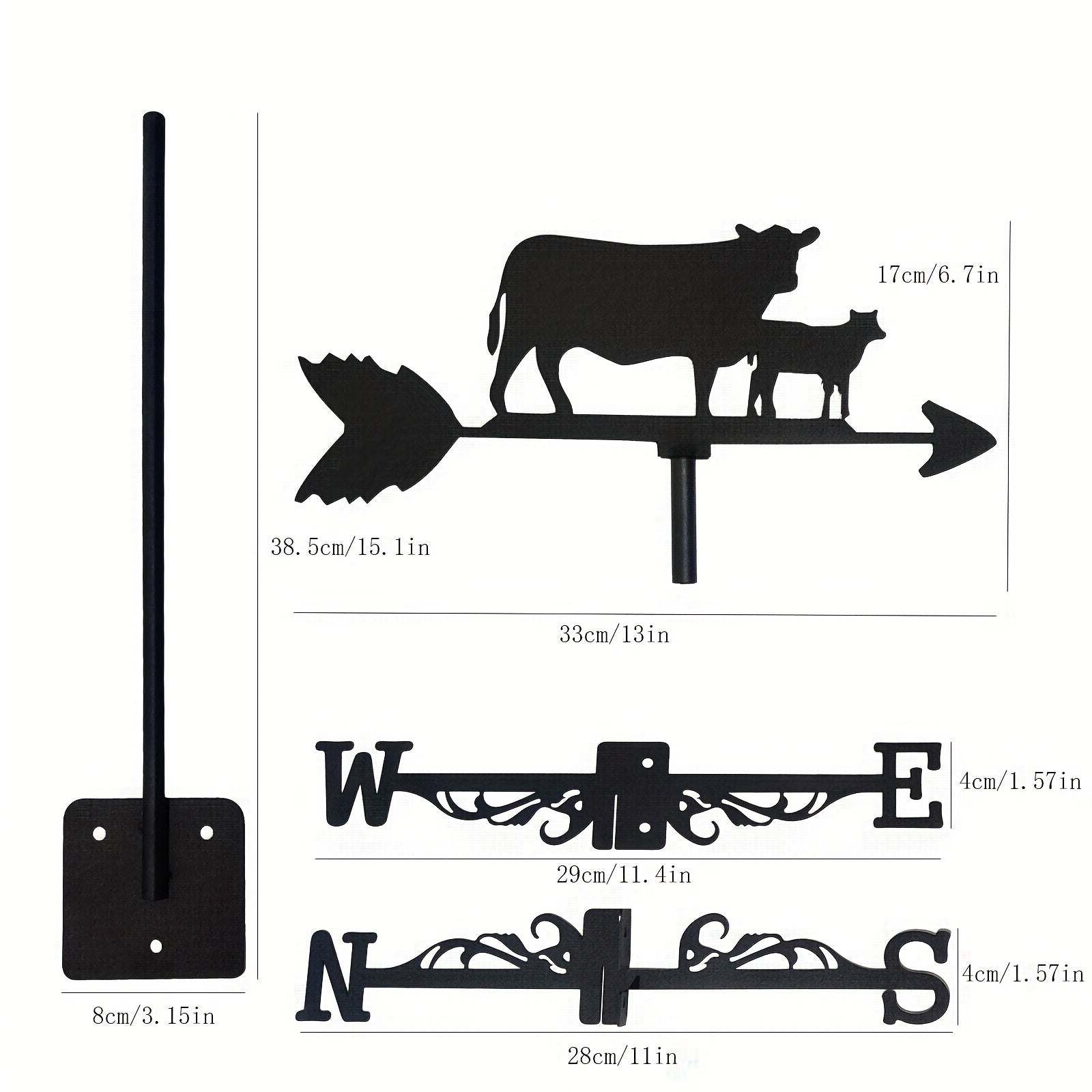 Cow and Calf Wind Vane