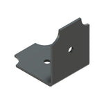 CLEARANCE- Limited Stock Transitional Iron Corner Strap Corner Strap