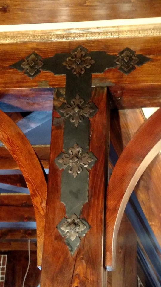 Old California Hacienda Iron T Face Plate