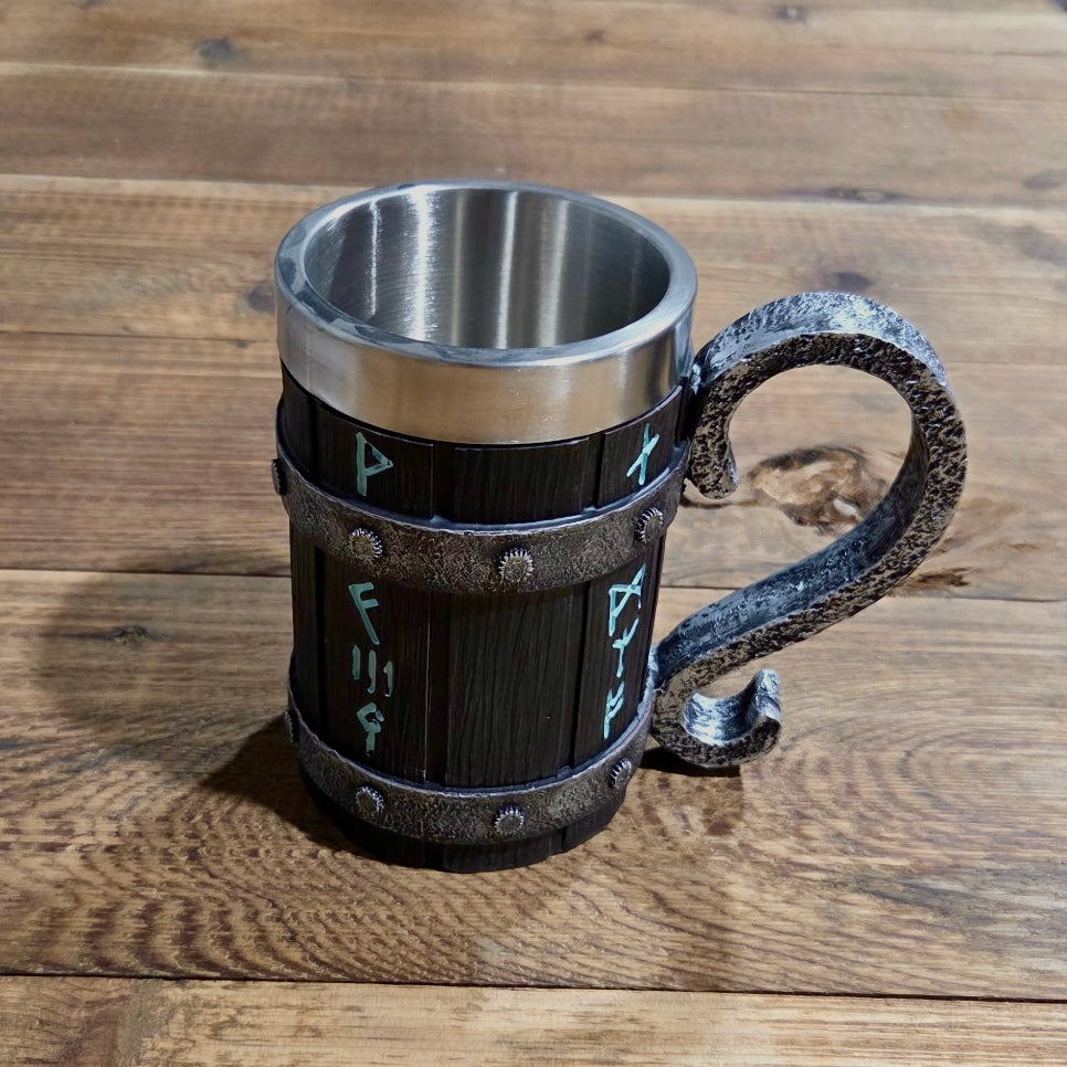 Norse Rune Drinking Mug