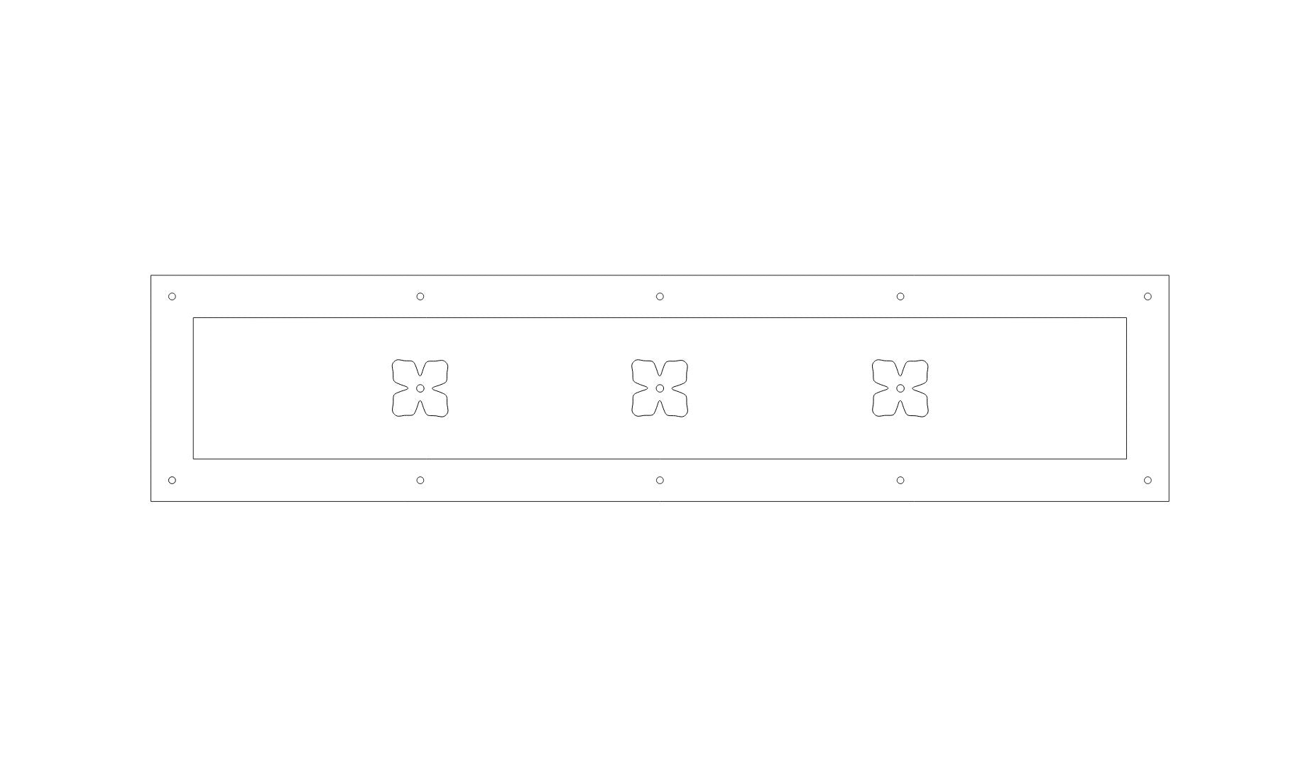 Finnish Folk Ironwork Kick Plate