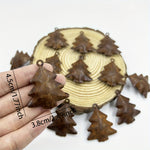 20pcs Rusty Christmas Tree Bells