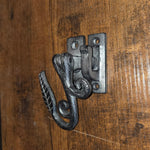 Vieux loquet de fer de château anglais