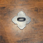 Polish Iron D Ring Anchor Plate