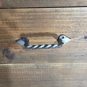 French Country Iron Cabinet Handle - Old West Iron