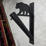 California Bear Iron Flag Bracket