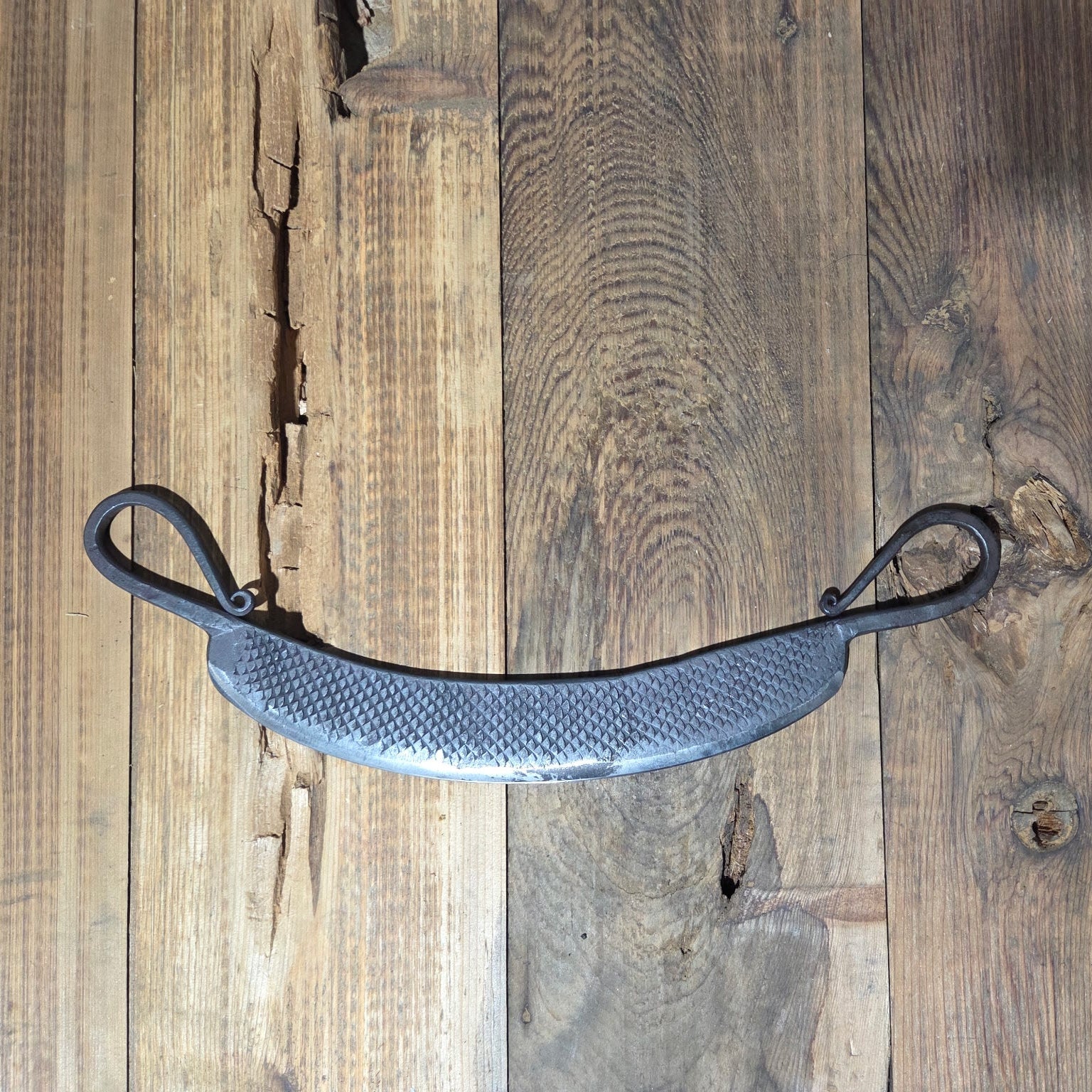 Hand-Forged Iron Pizza Cutter