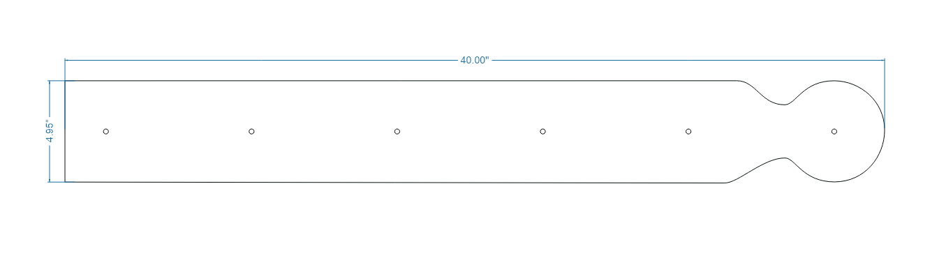 Revolutionary Iron Functioning Hinge Strap